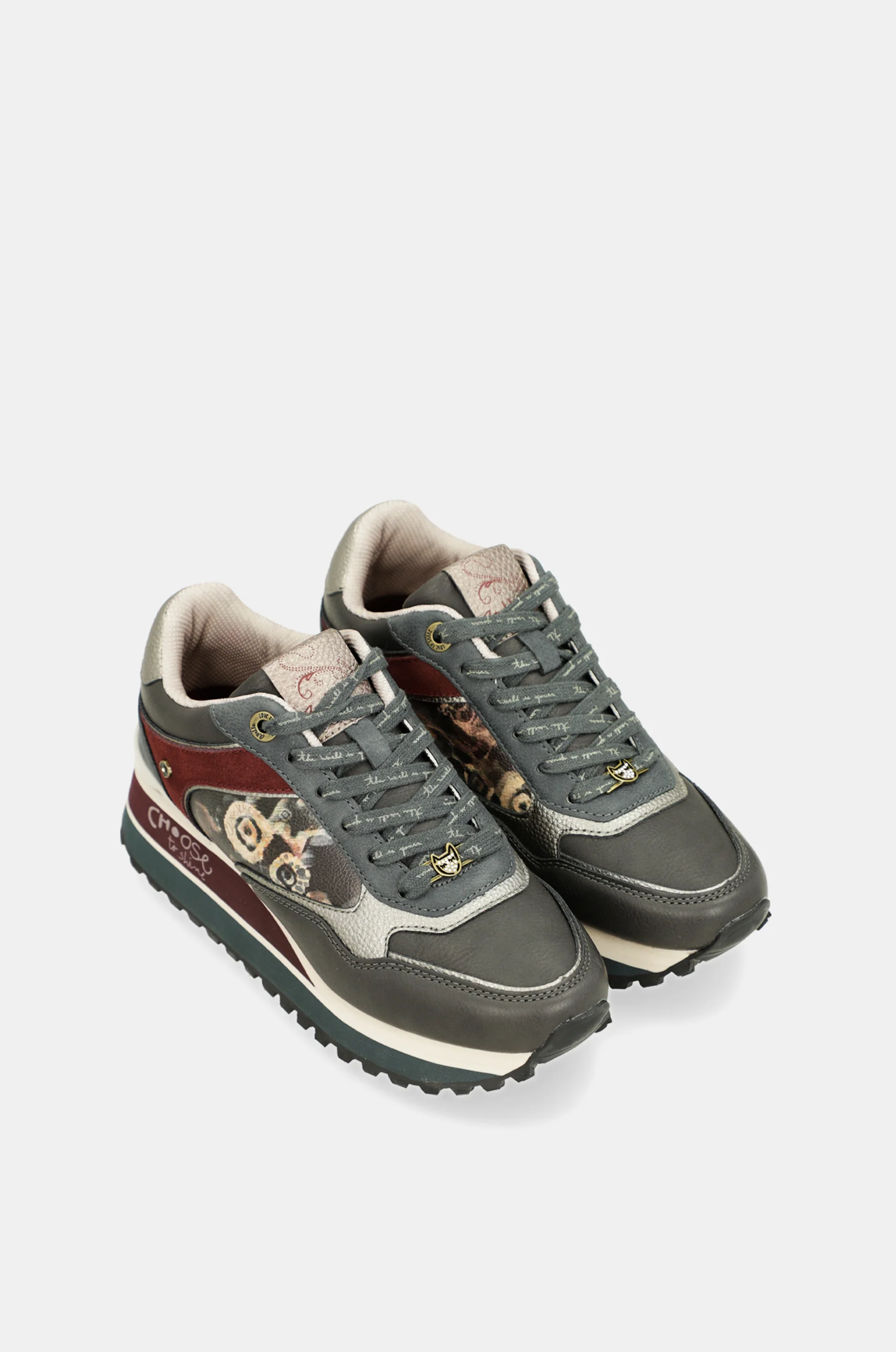 Sneakers Platform dunkelgrau - Image 6