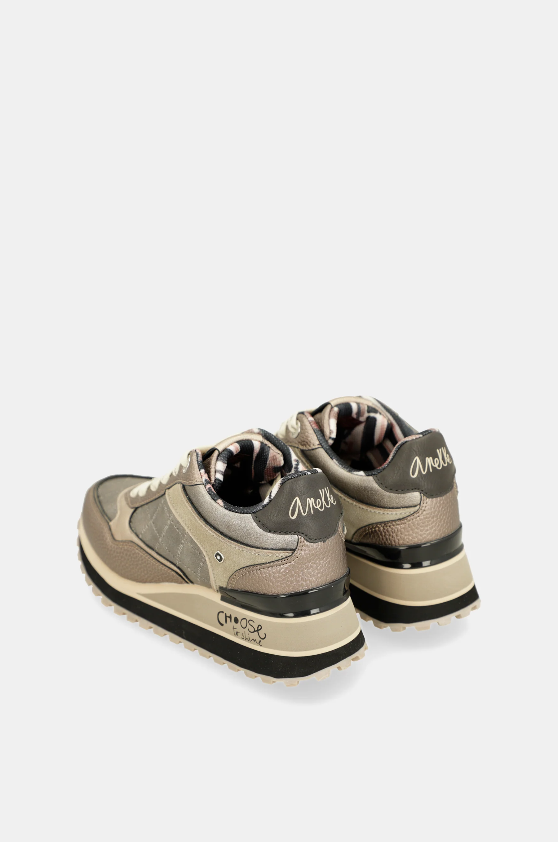 Sneakers Platform metallisch - Image 4