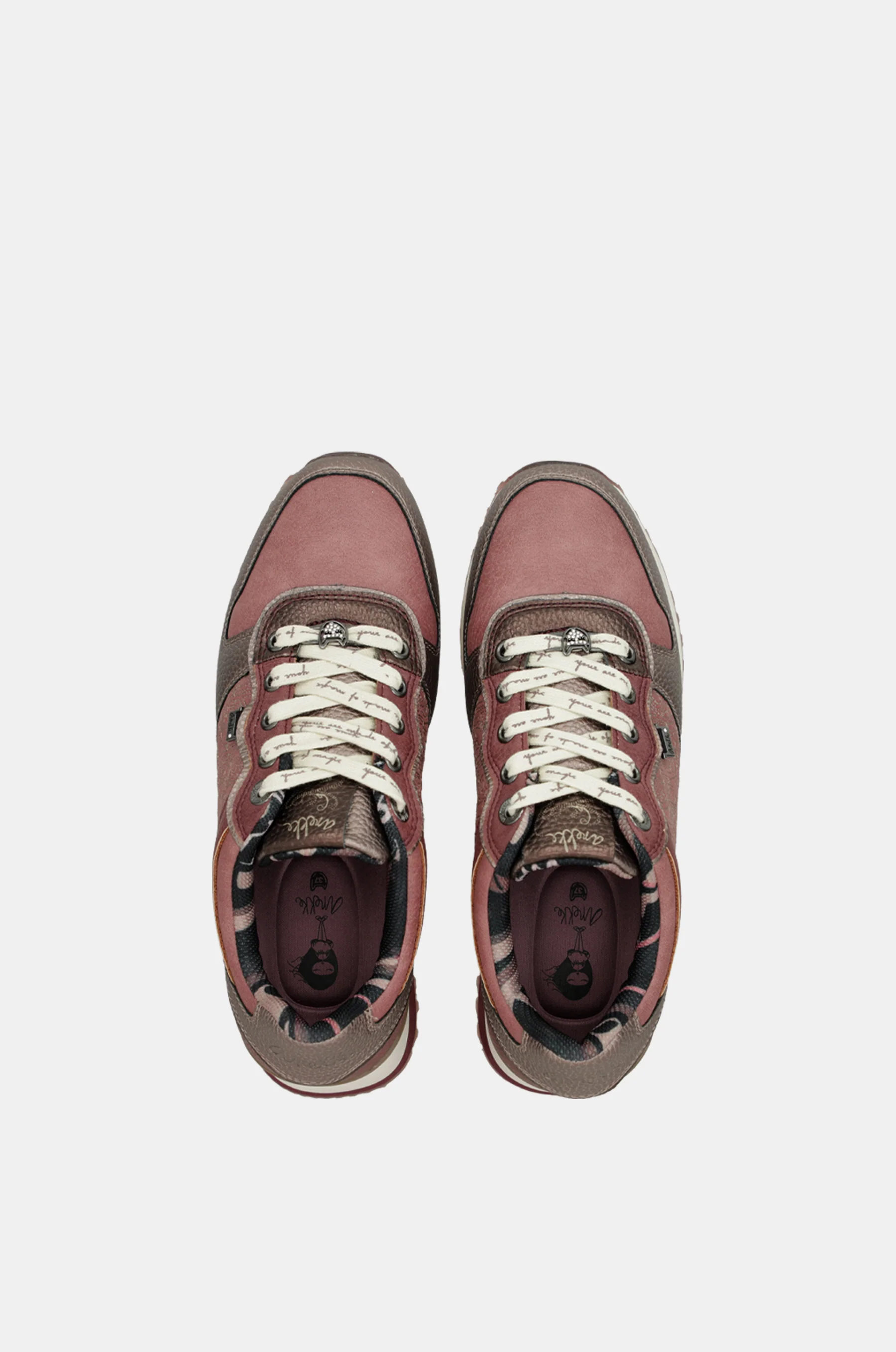 Sneakers Platform rosa metallisch - Image 6