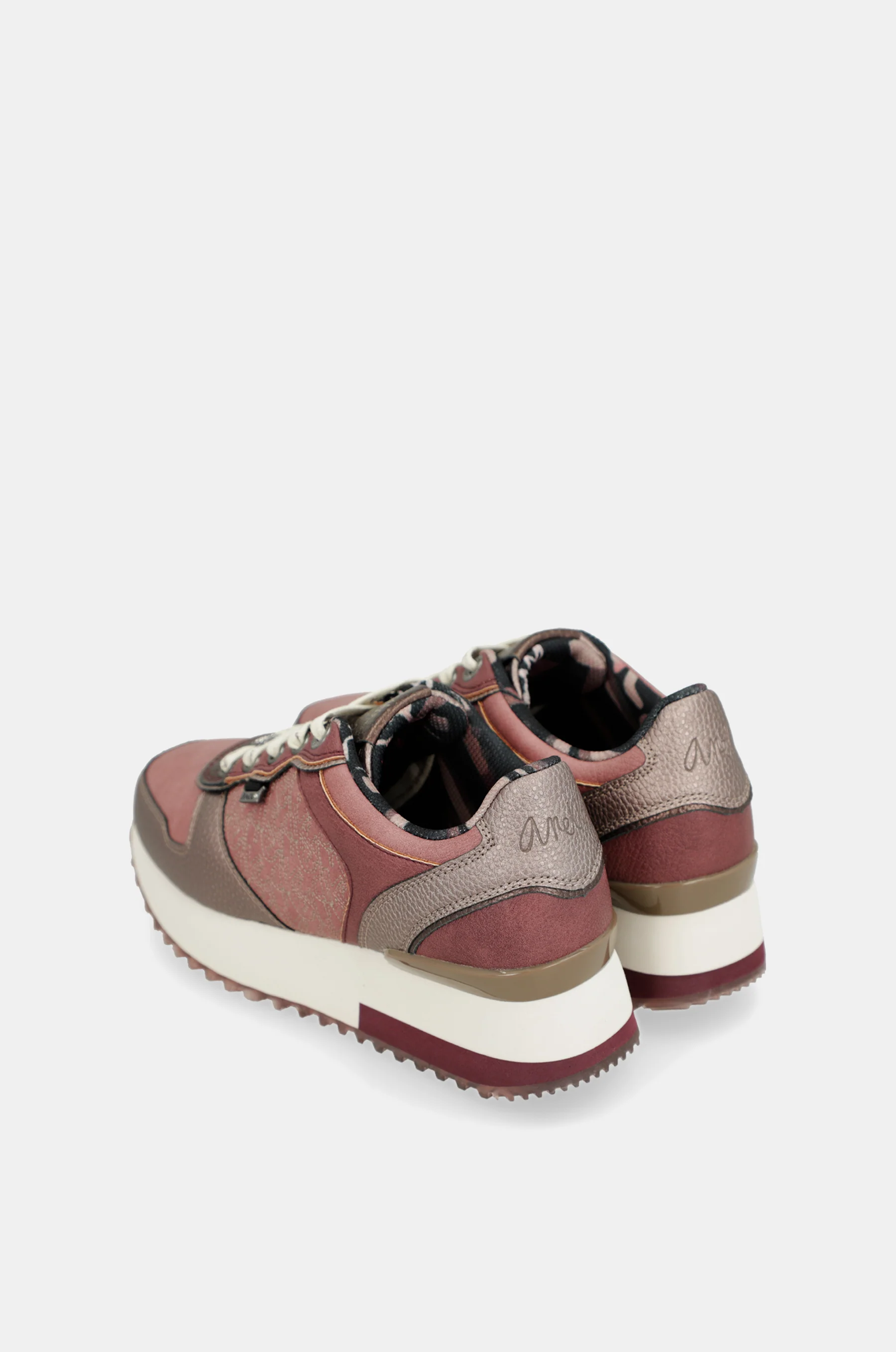 Sneakers Platform rosa metallisch - Image 7