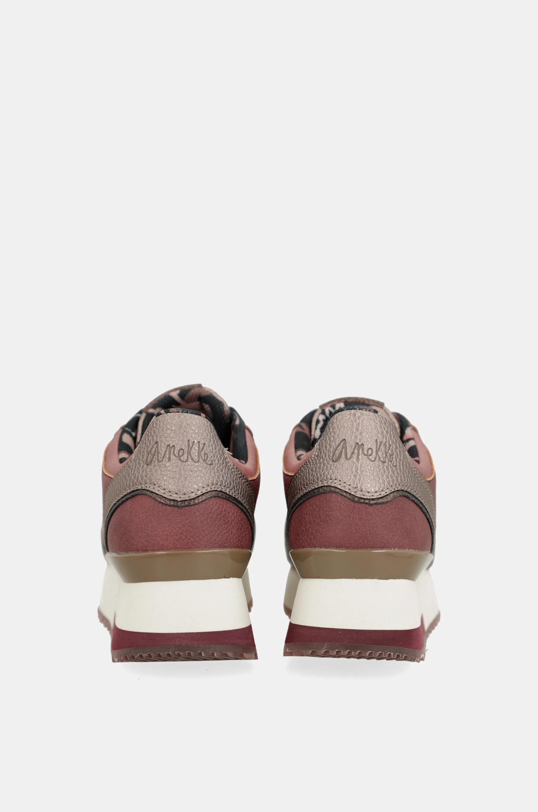 Sneakers Platform rosa metallisch - Image 9