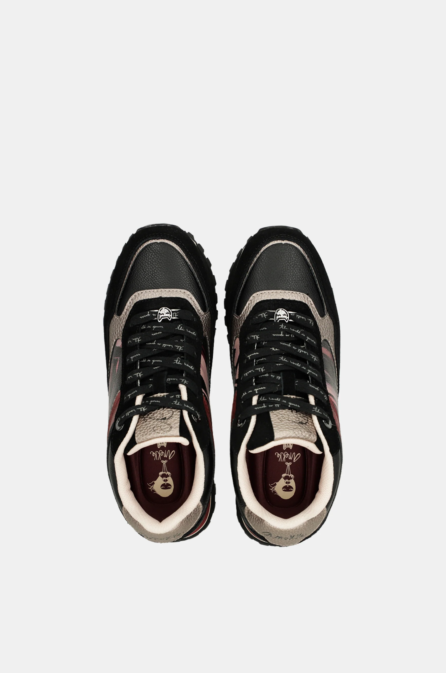Sneakers Platform schwarz
gemustert - Image 3