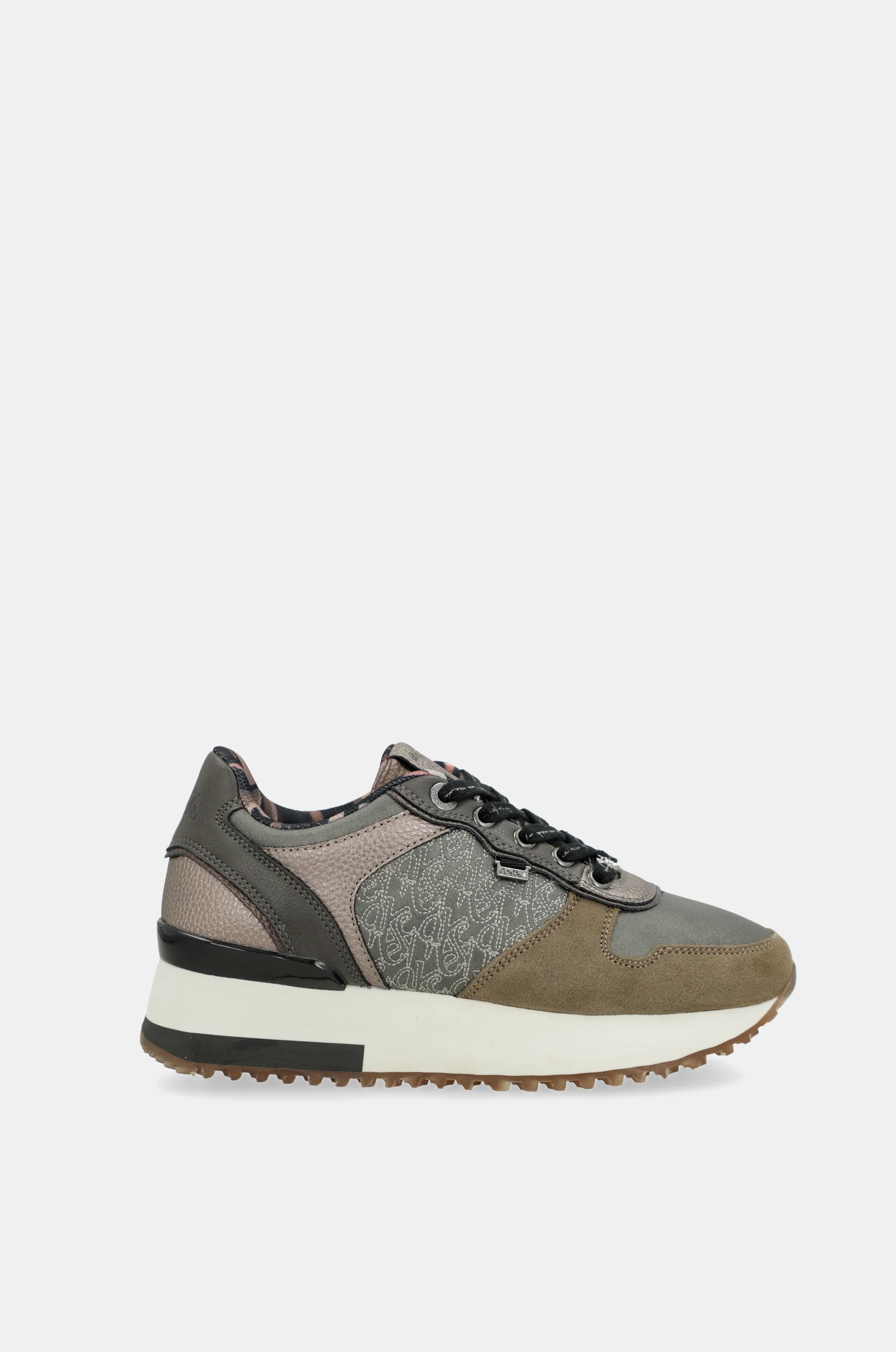 Sneakers Platform taupe - Image 2