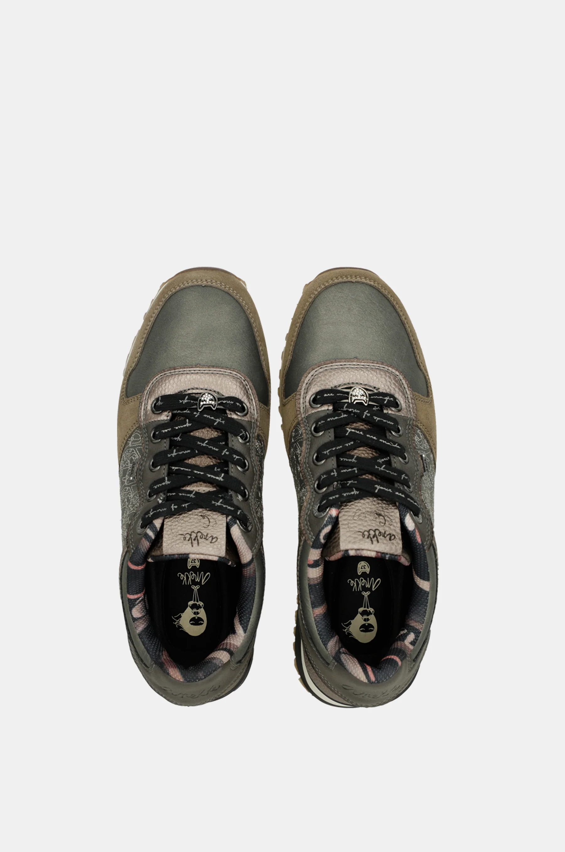 Sneakers Platform taupe - Image 4
