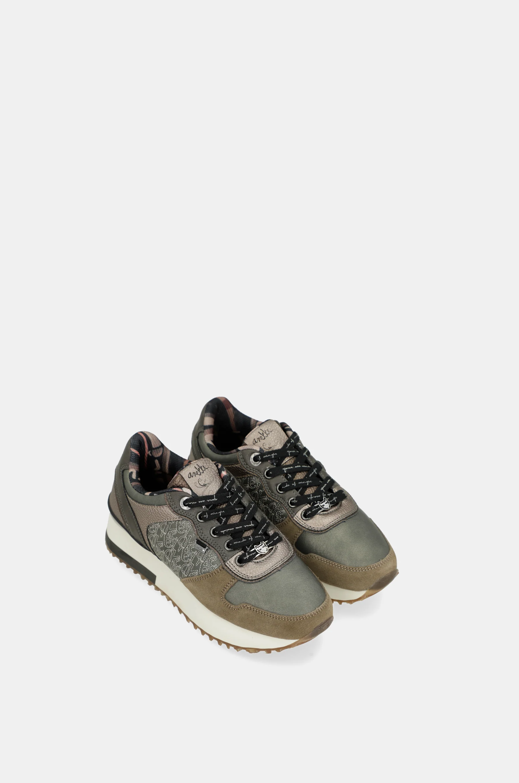 Sneakers Platform taupe - Image 6