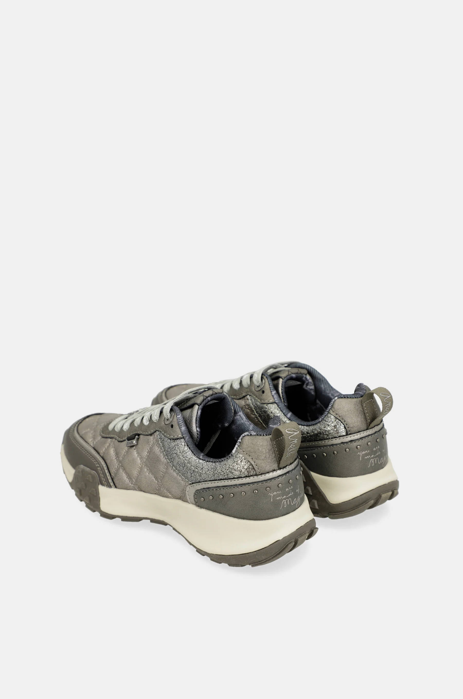 Sneakers taupe metallisch - Image 4