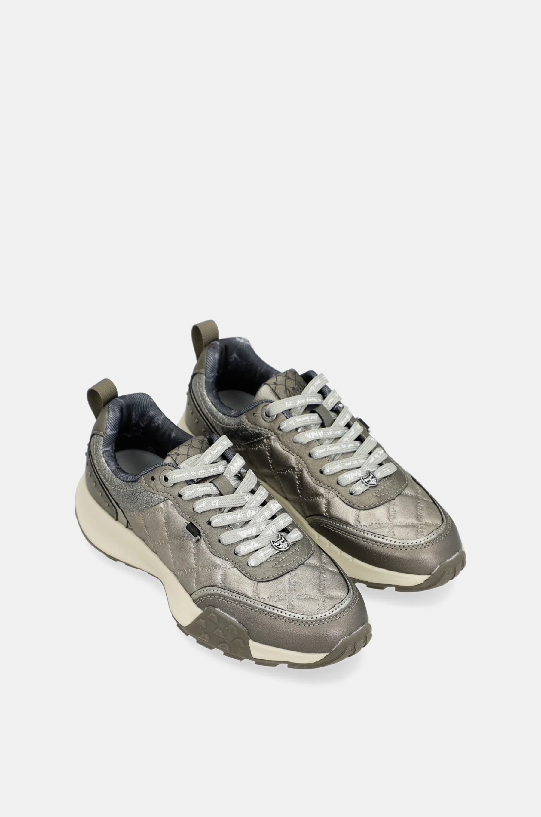 Sneakers taupe metallisch - Image 5