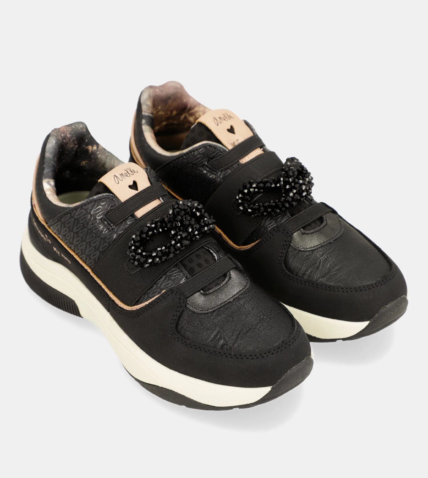 Sportliche schwarze Sneaker - Image 3