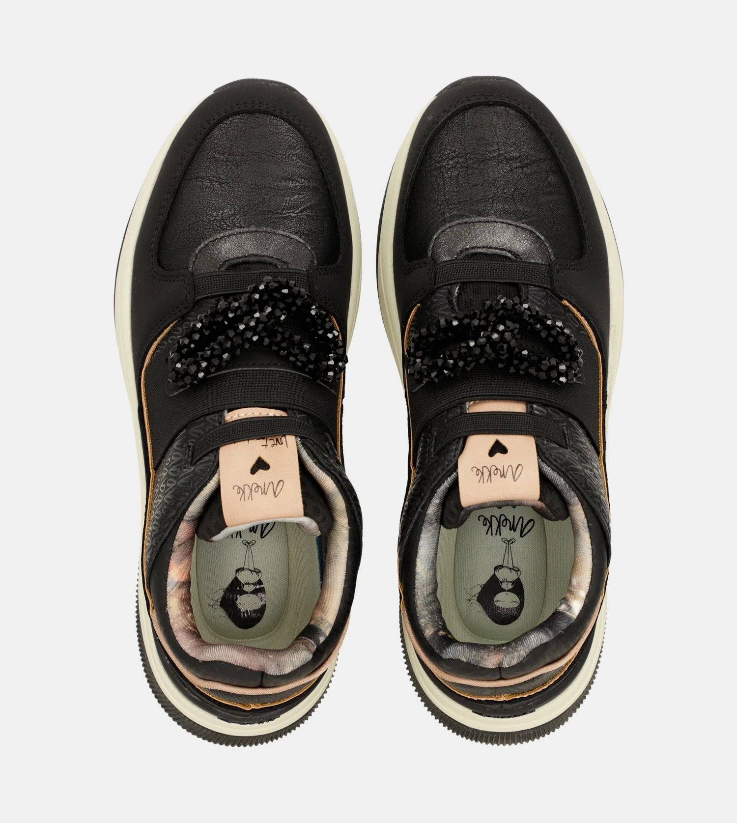 Sportliche schwarze Sneaker - Image 4