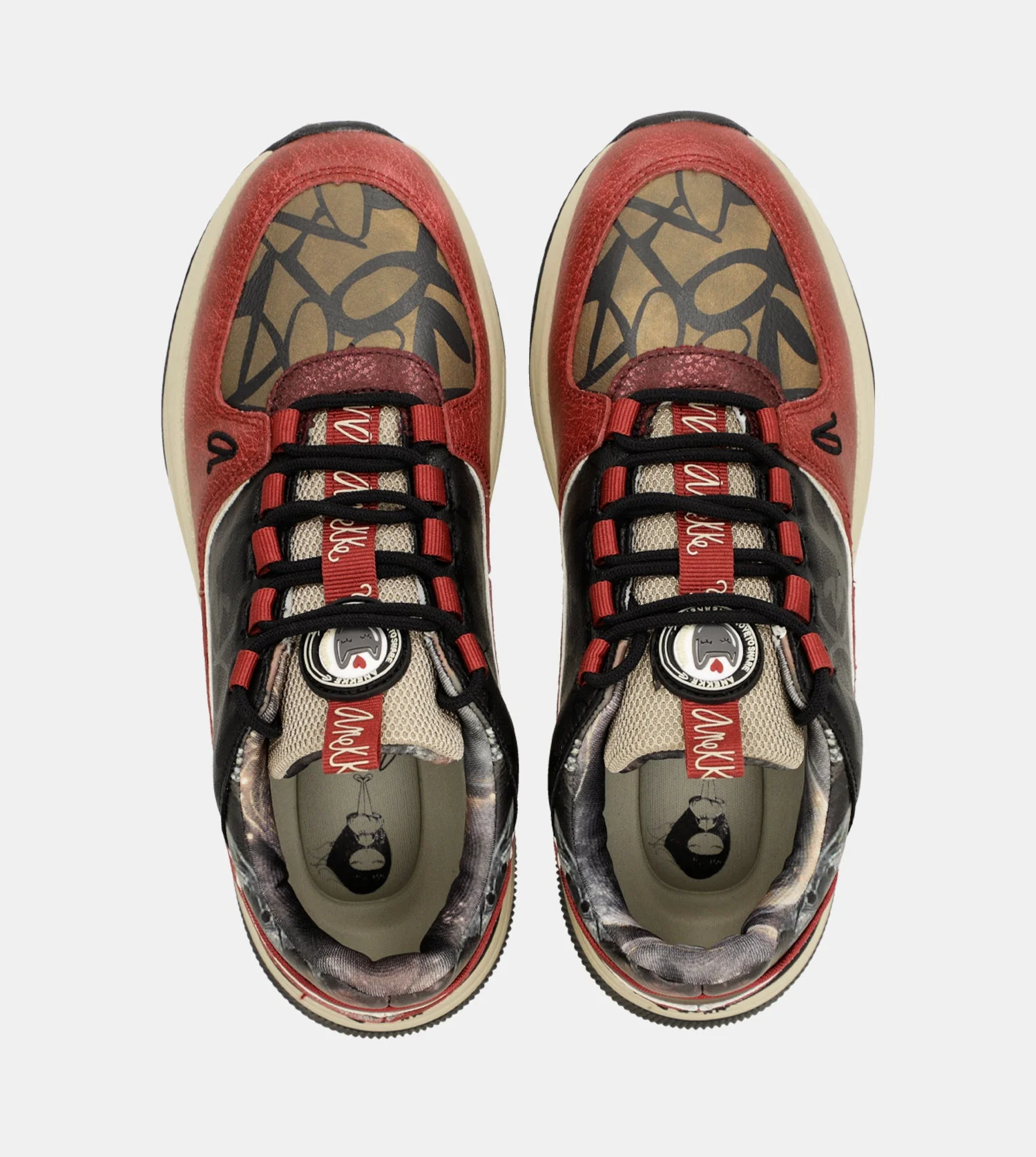 Sportliche mehrfarbige Sneaker - Image 4