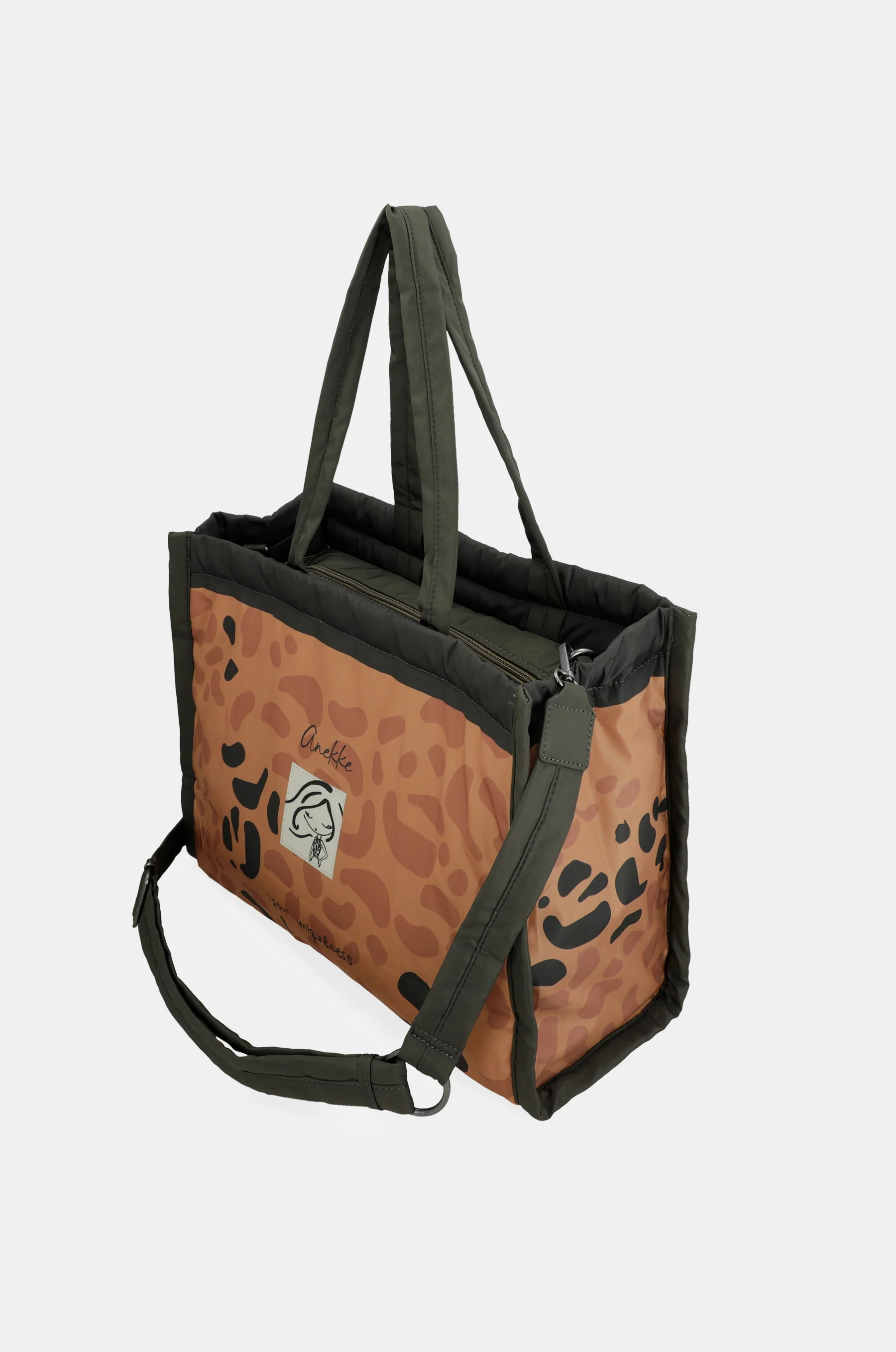 Gepolsterte Strandtasche (fliesenfarben) - Image 5