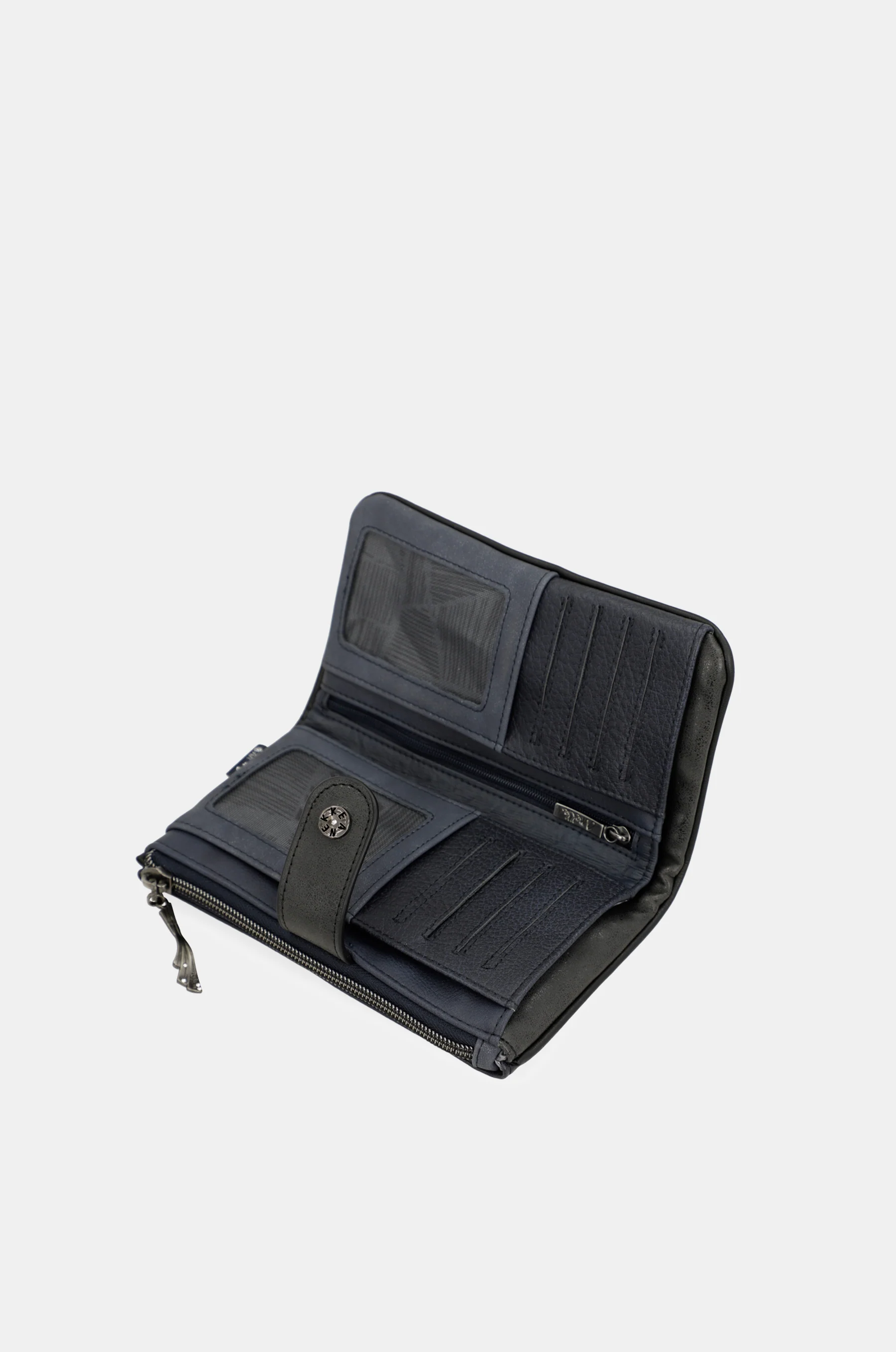Flexible RFID-Geldbörse „Studio“ in Marineblau - Image 9