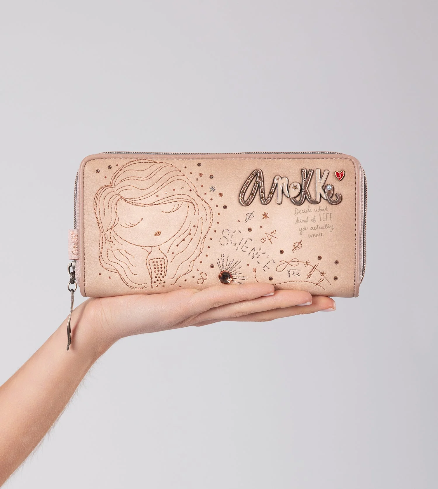 Extragroße RFID-Geldbörse „Studio Nude“ - Image 6