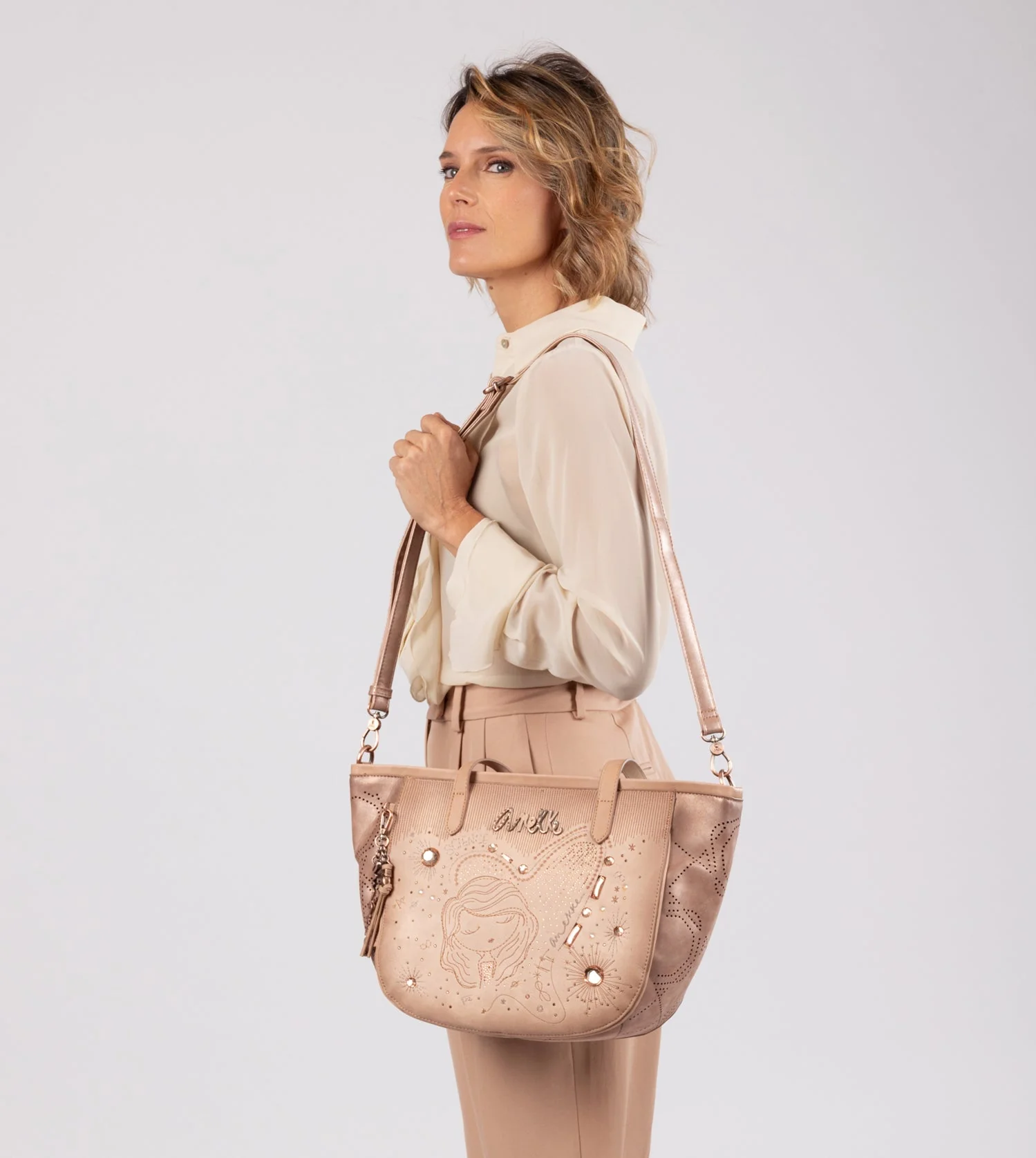 Großer Shopper Studio Nude - Image 6