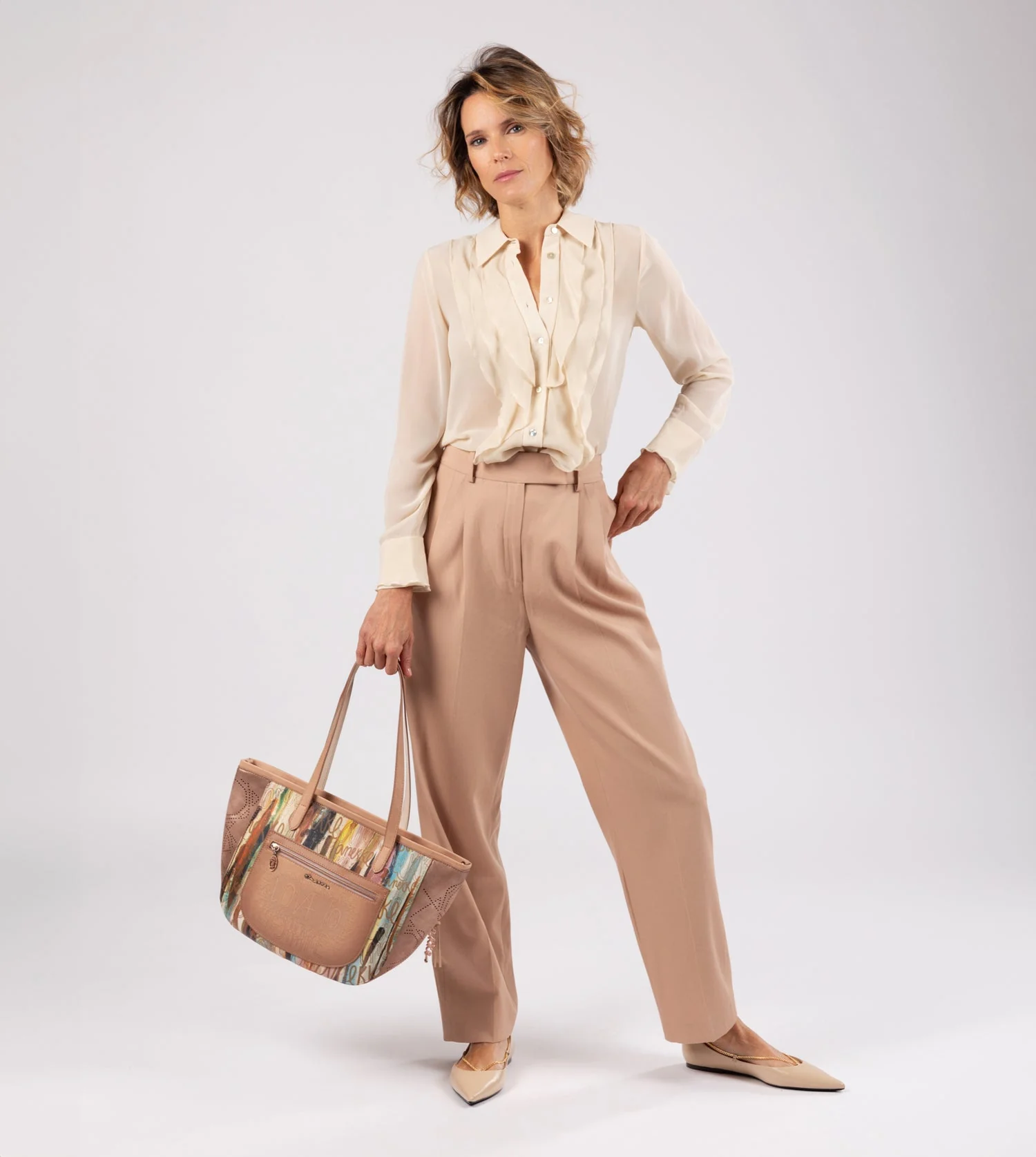 Großer Shopper Studio Nude - Image 9