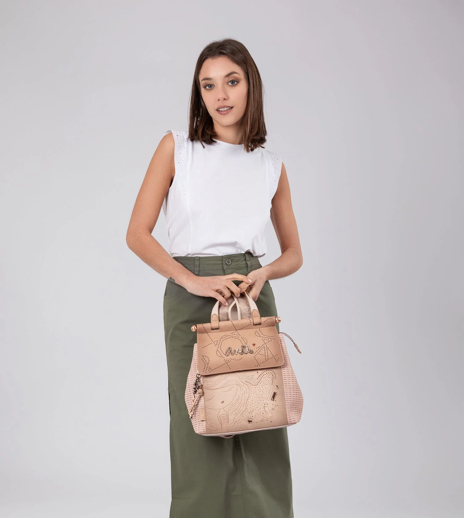 Rucksack „Studio Nude“ mit Überschlag - Image 6
