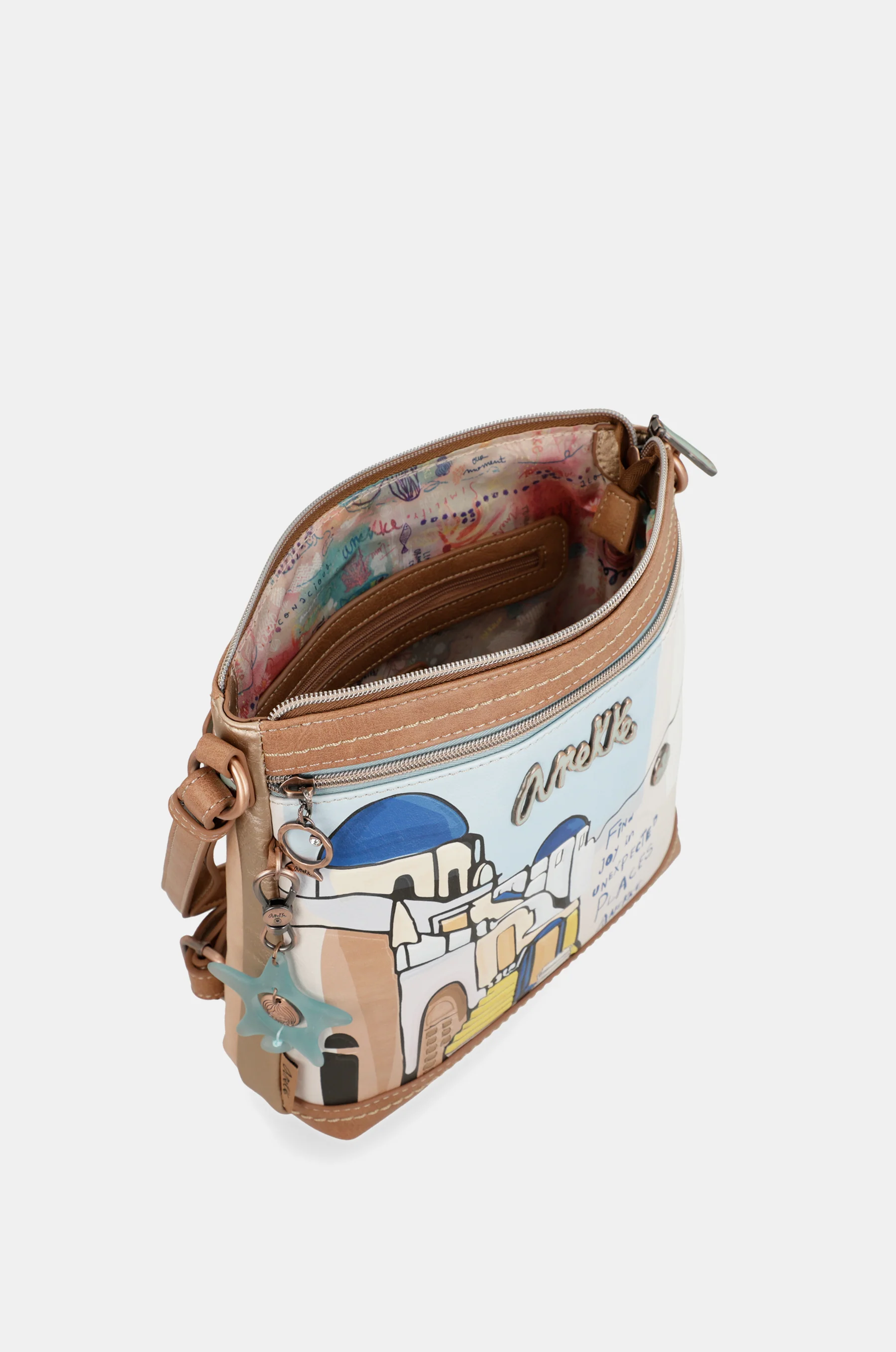 Sunrise Schultertasche mit Taschen - Image 4