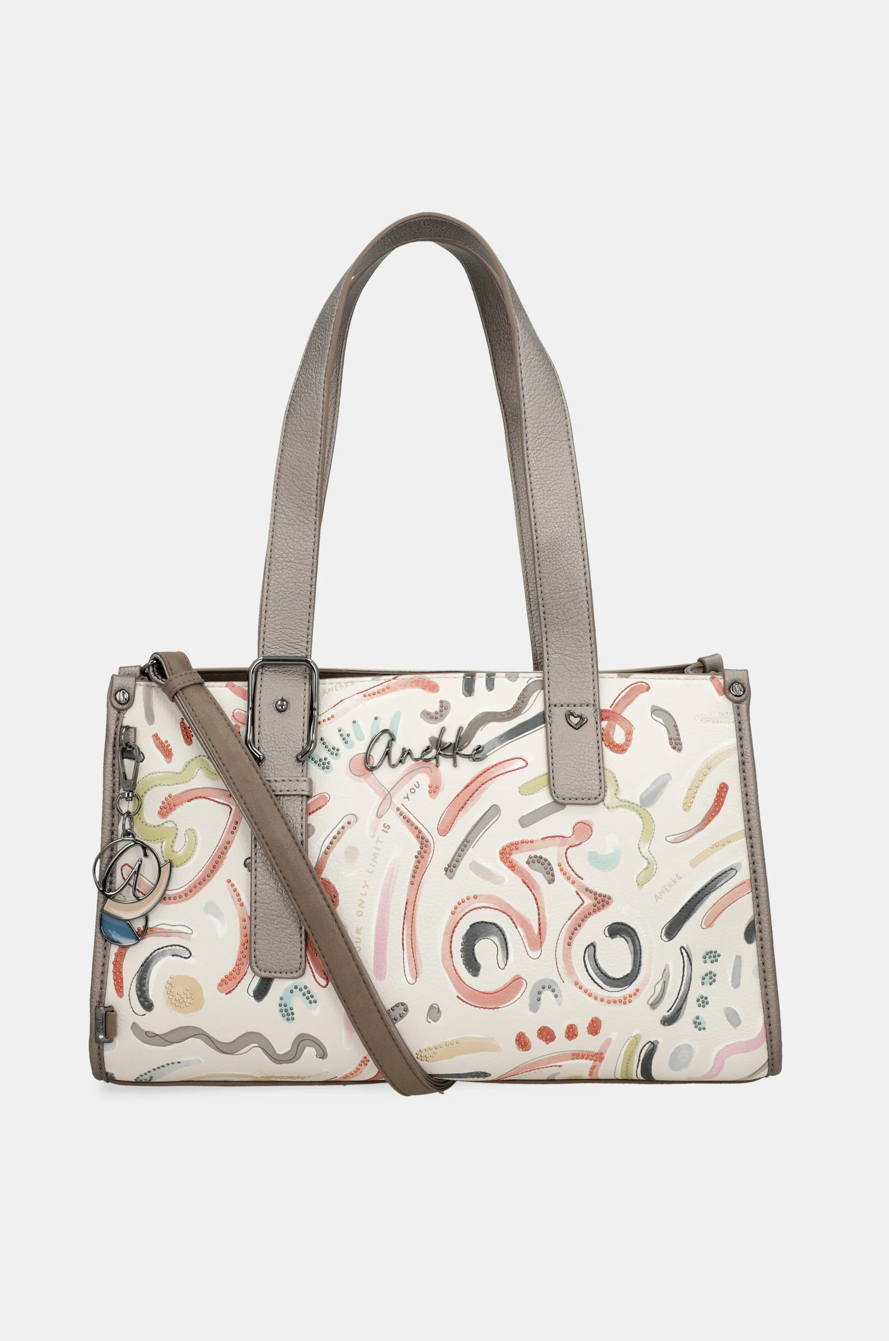 Tasche de zwei Griffen und Umhängeriemen Olympia - Image 10