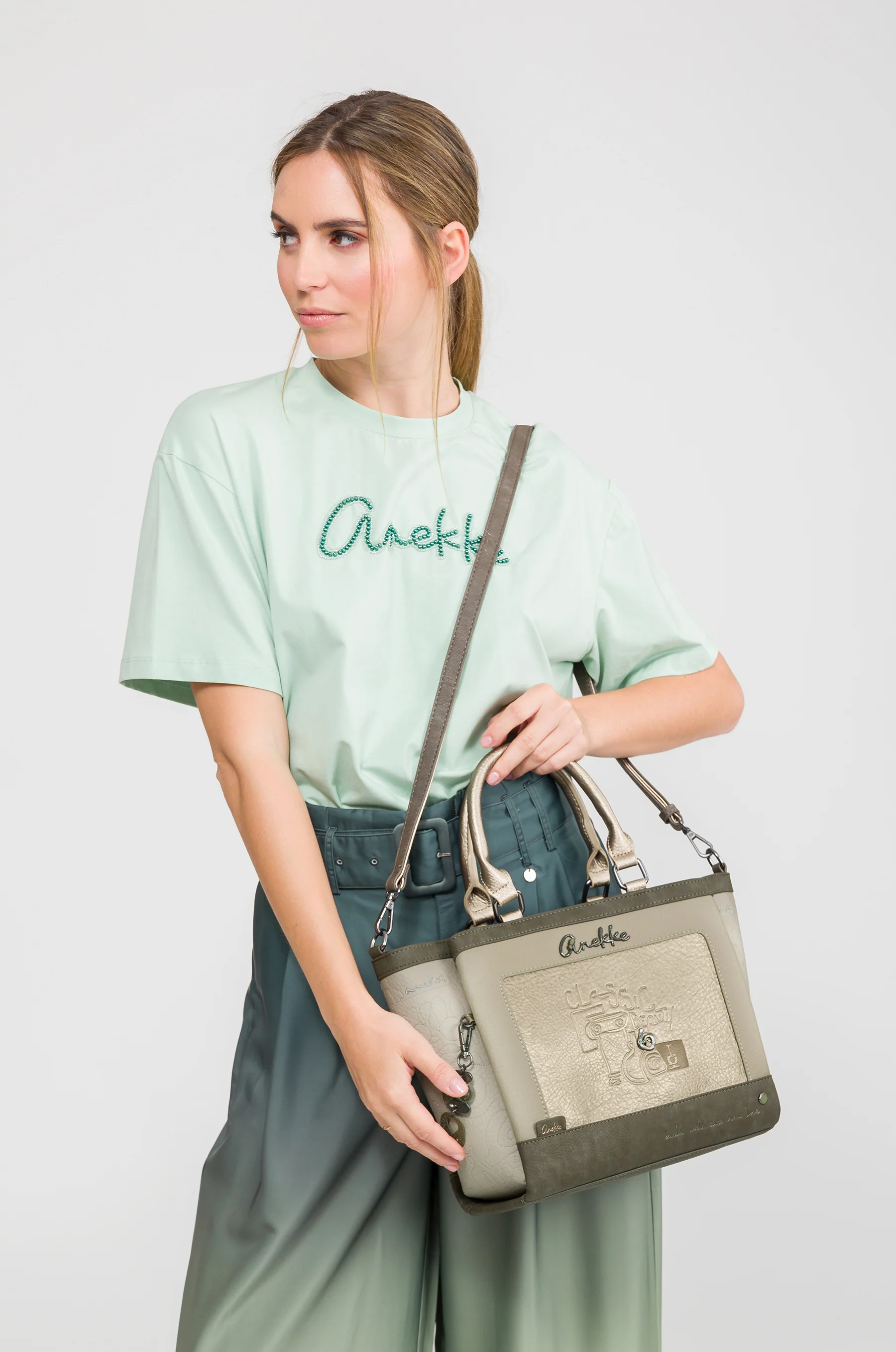 Tasche mit kurzem Griff Amphora - Image 4