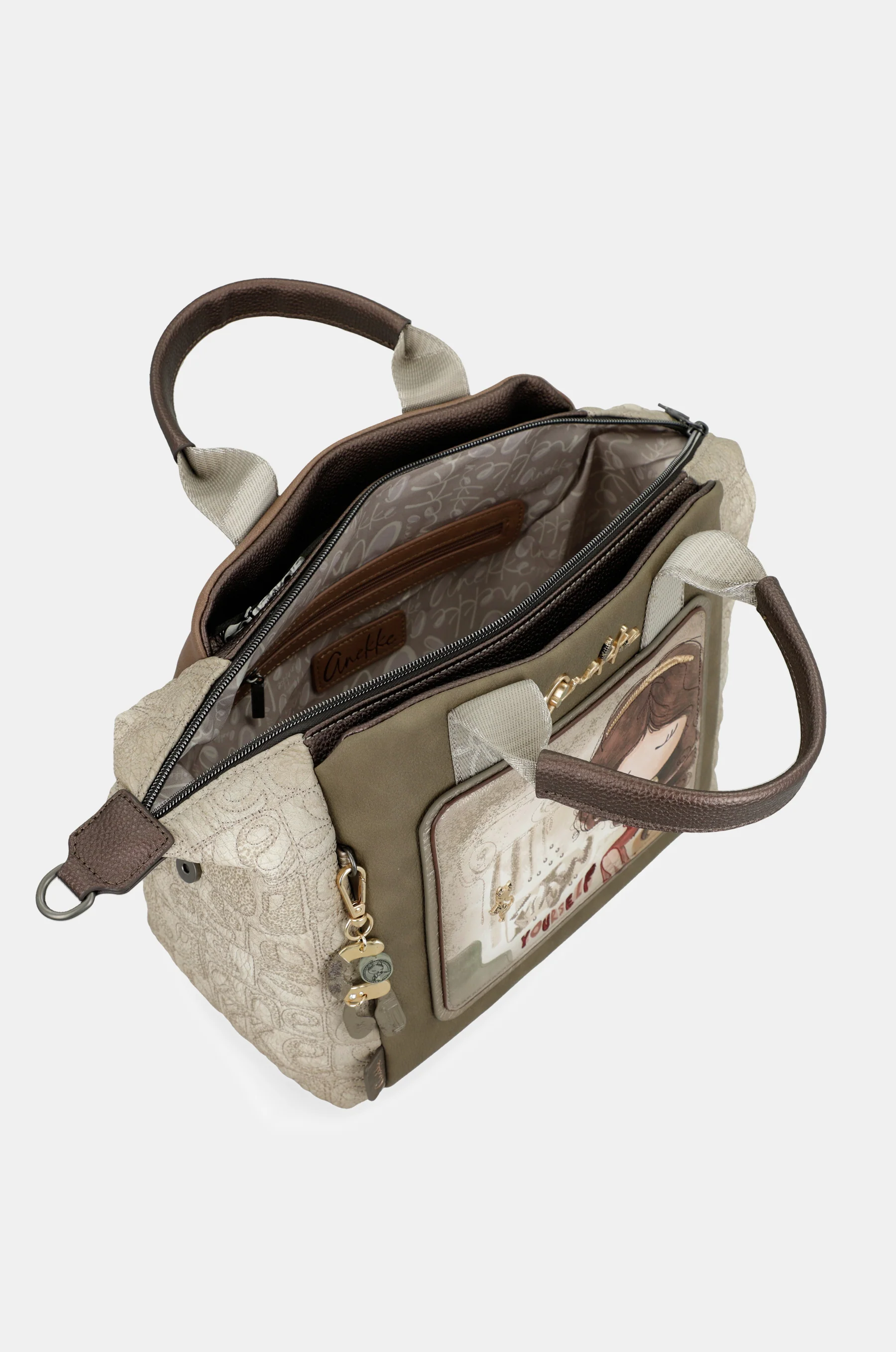 Tasche mit kurzem Griff Muse mittelgroß - Image 6