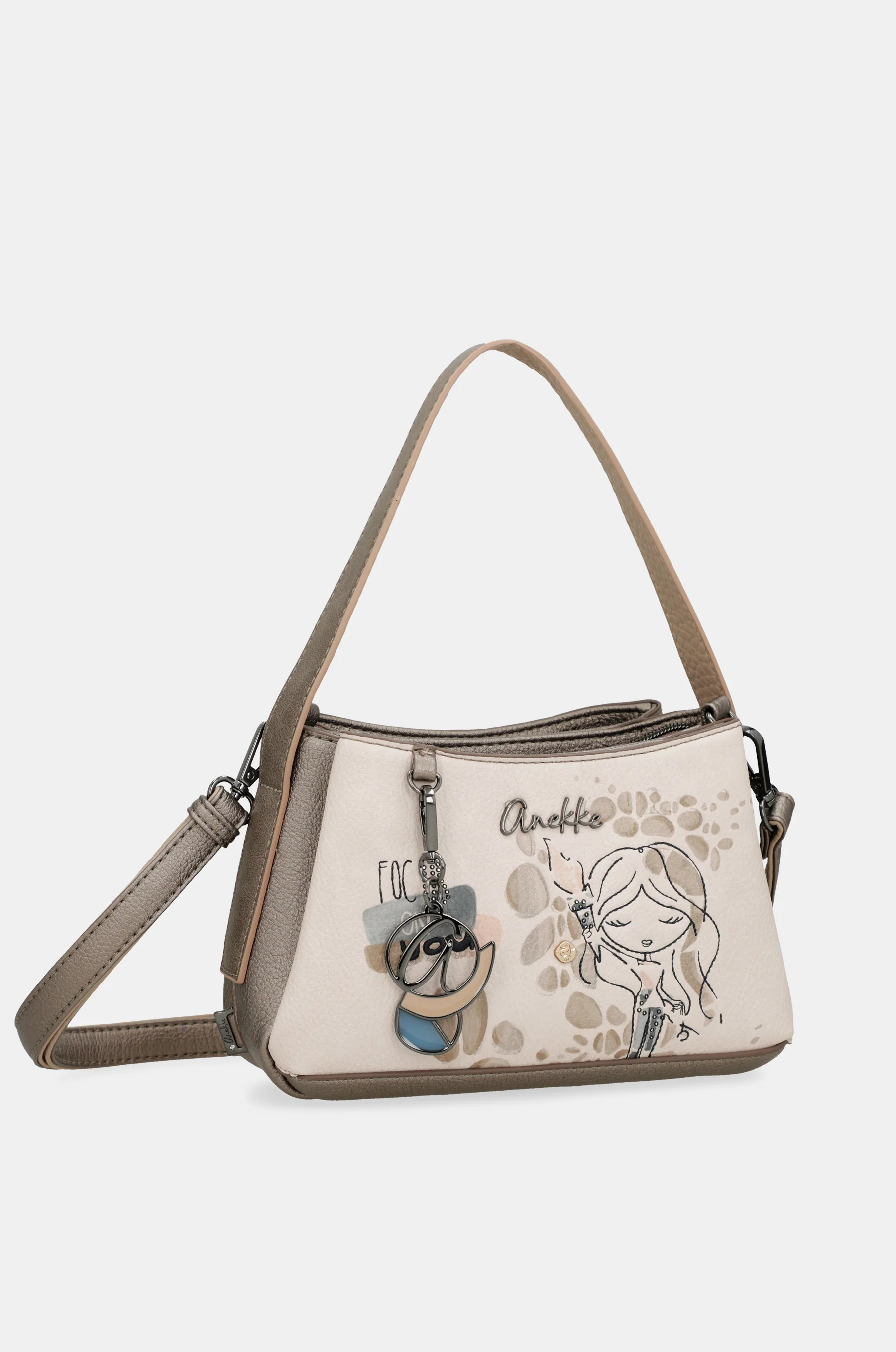 Tasche mit kurzem Griff und Umhängeriemen Olympia - Image 10
