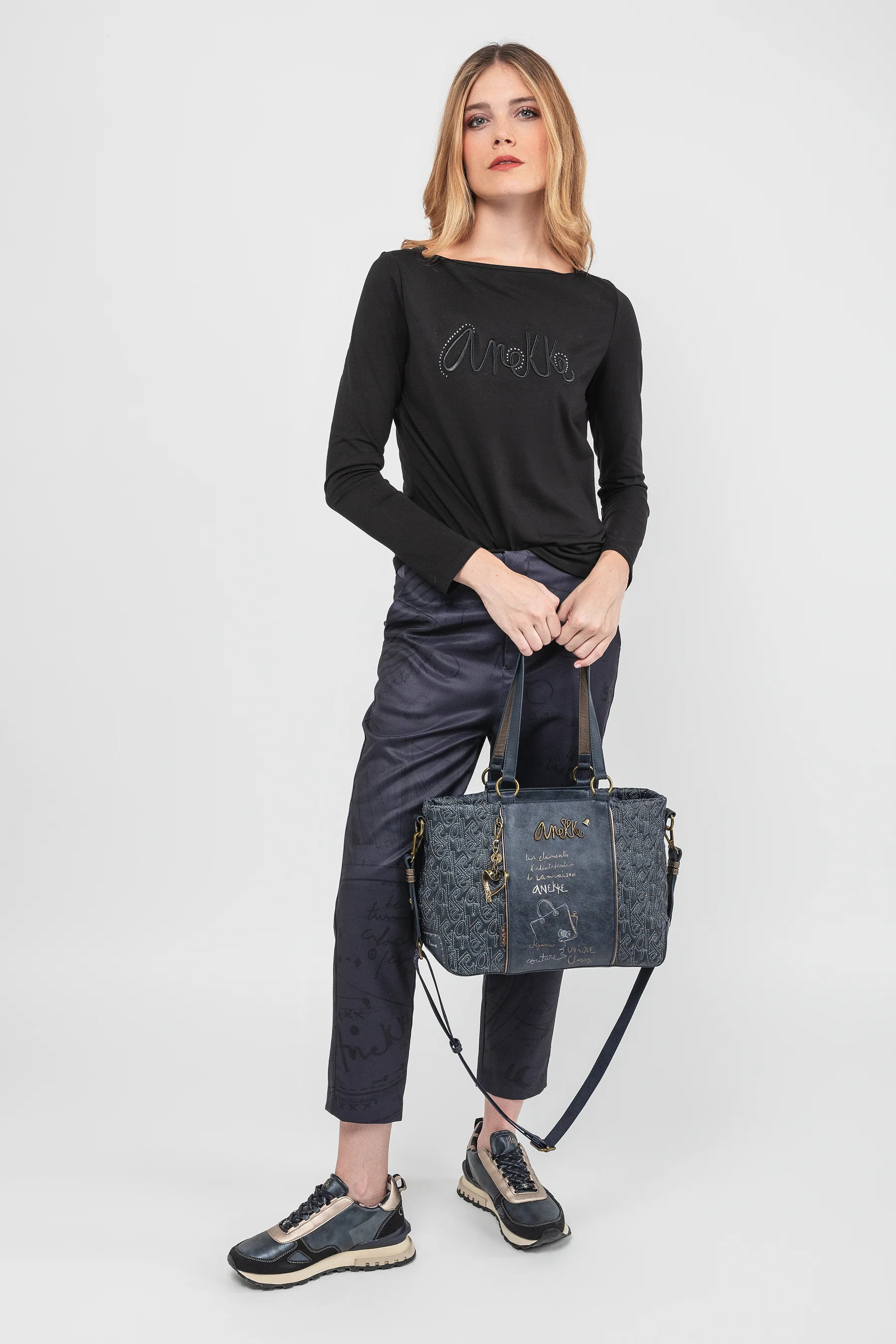 Tasche mit kurzem Henkel und Umhängeriemen Boutique - Image 2