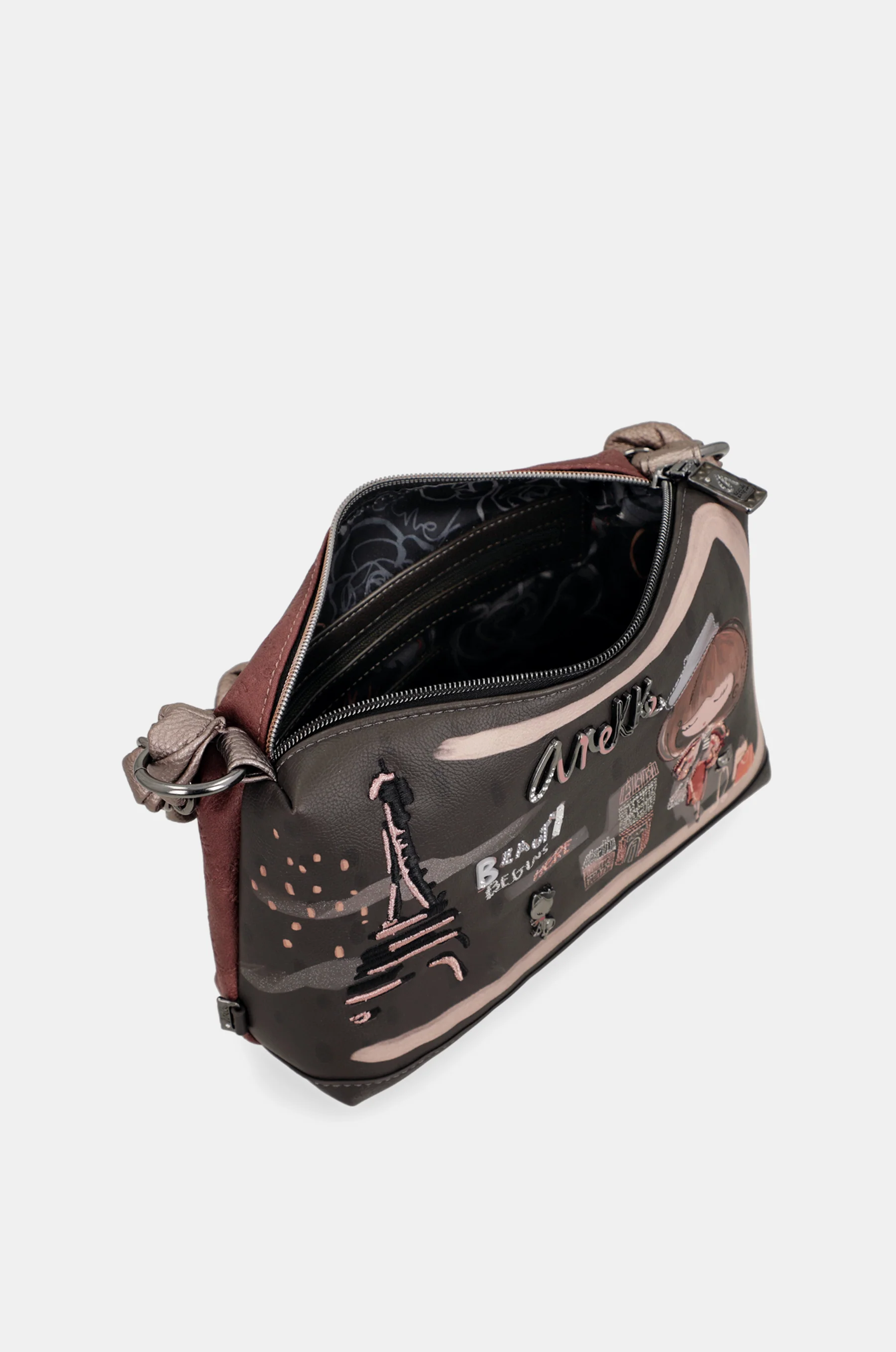 Tasche mit kurzem Henkel und Umhängeriemen Mademoiselle - Image 7