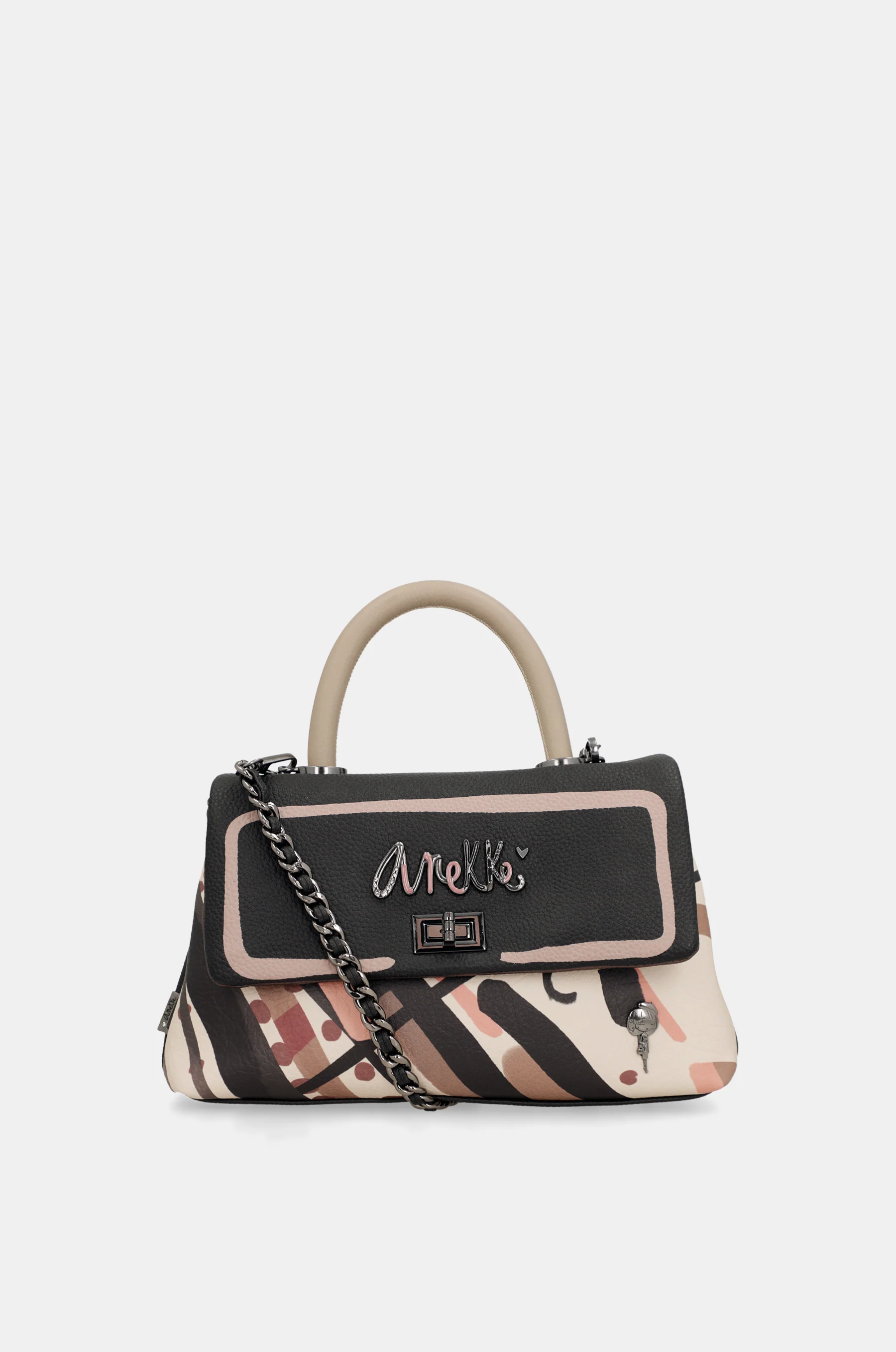 Tasche mit kurzem Henkel und Umhängeriemen Parisian klein - Image 10