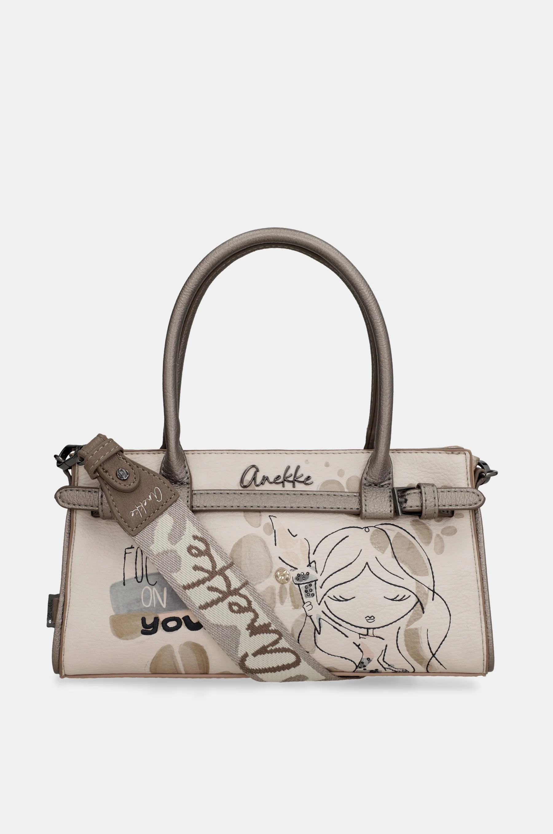 Tasche mit zwei Griffen und Umhängeriemen Olympia - Image 8