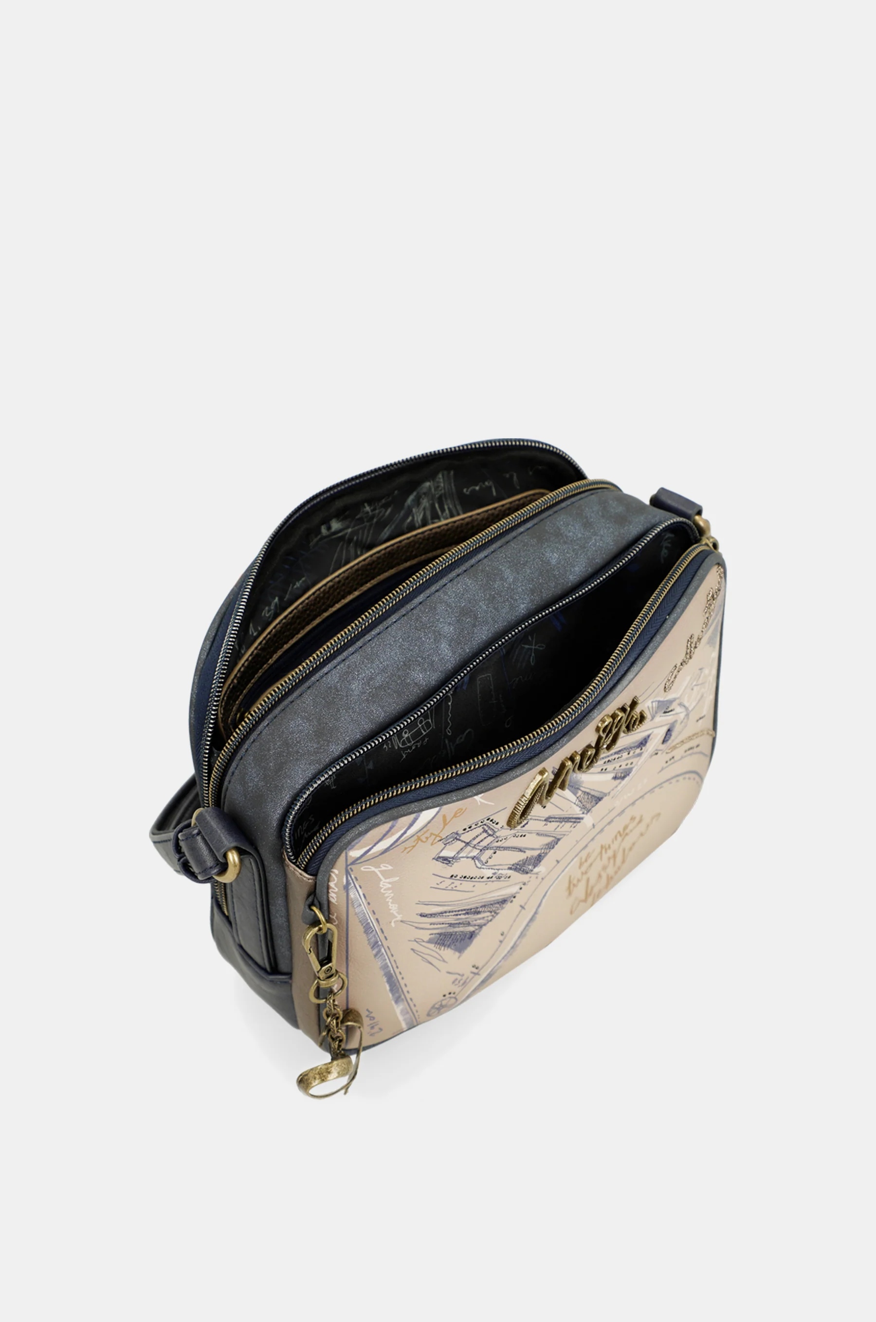 Umhängetasche mit 2 Fächern Studio - Image 7