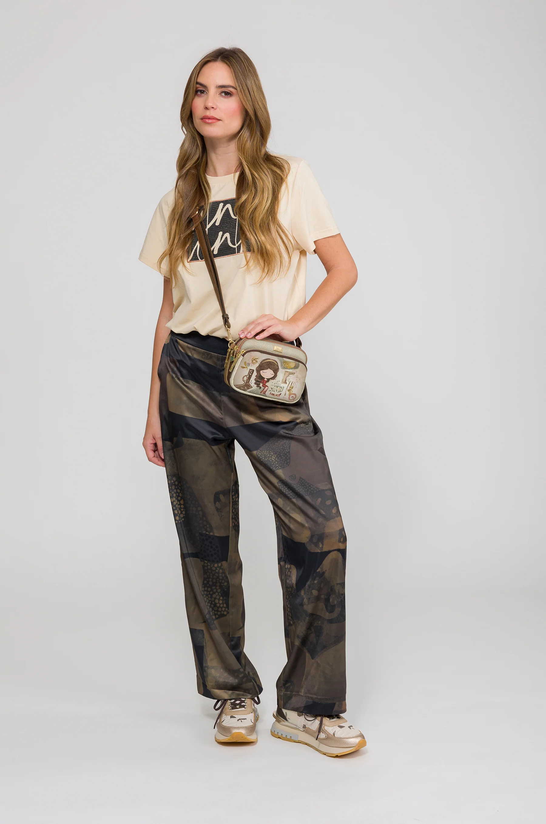 Umhängetasche Muse mit 3 Fächern klein - Image 6