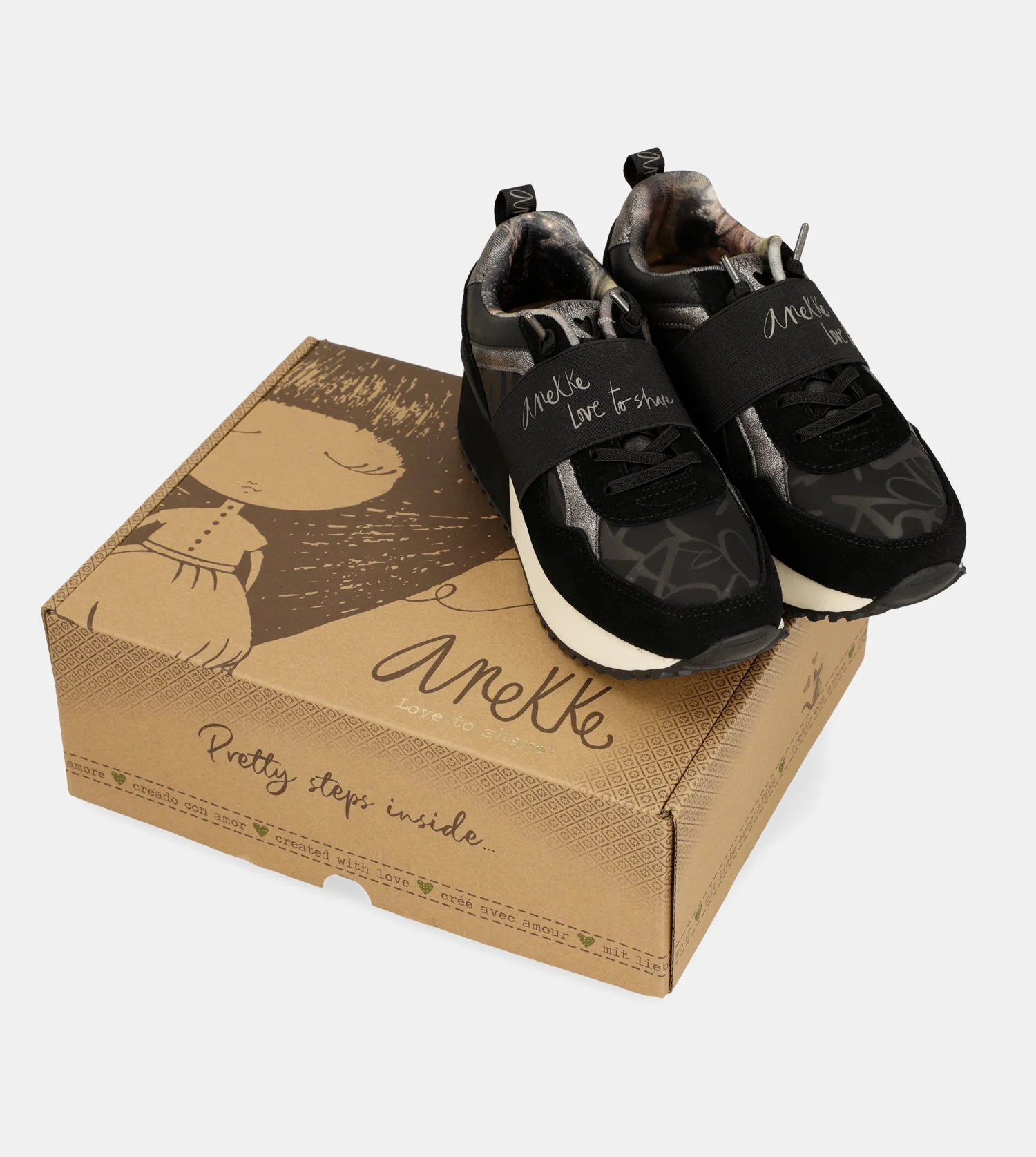 Urban schwarze Sneaker - Image 2
