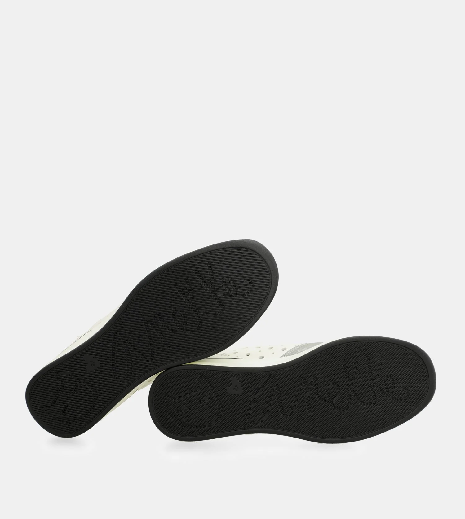 Weiße Keil-Sneakers mit Punkten - Image 8